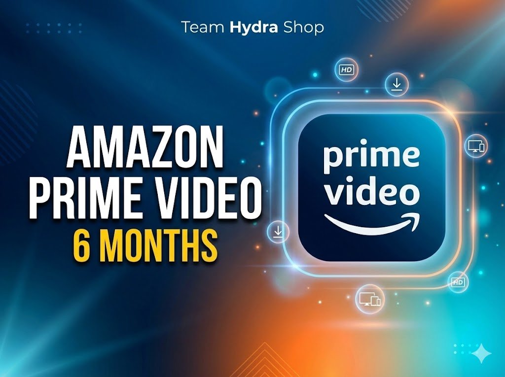 Amazon Prime Video – 6 Months Official Subscription (Email Activation)